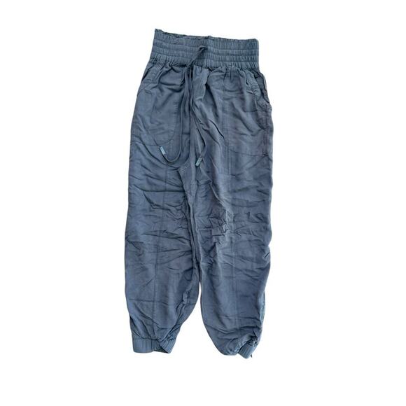 Free People Movement Women's Gray Adjustable Waist Band Joggers Pants Size Small - Picture 1 of 4